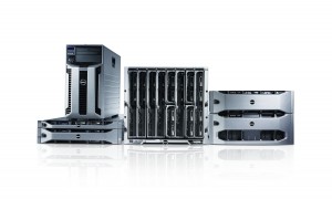 PowerEdge 11G server family featured on a white and gallery gray background.